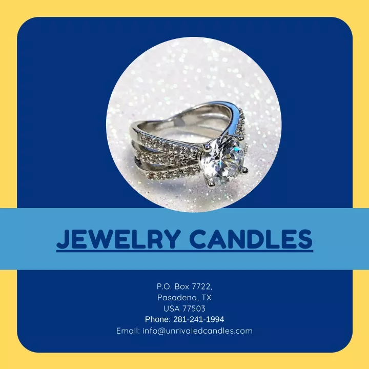 jewelry candles n.
