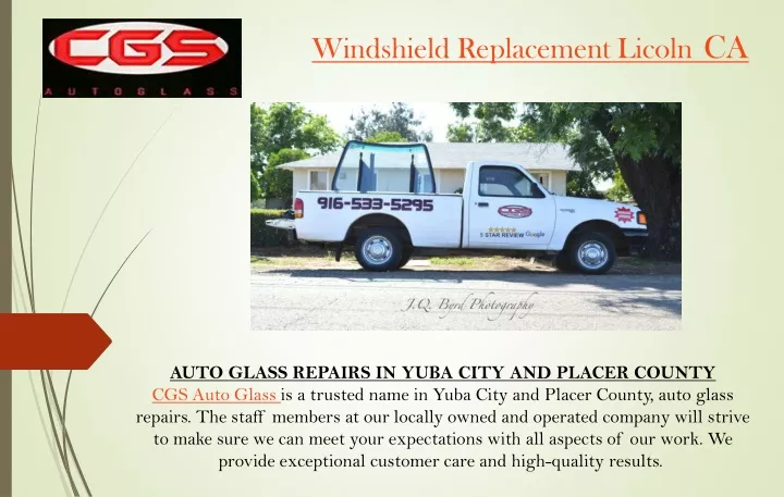 windshield replacement licoln ca n.