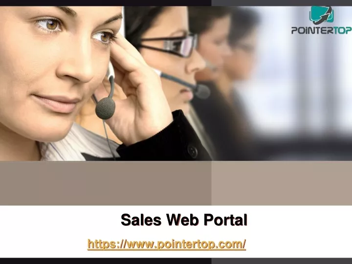 sales web portal n.