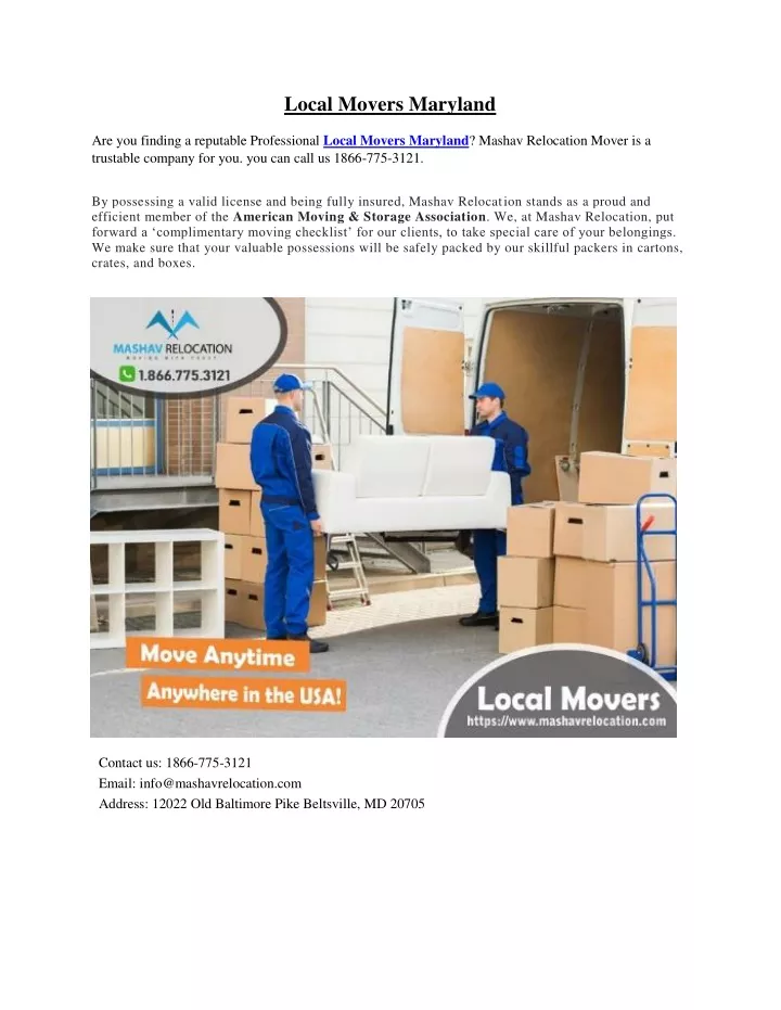 local movers maryland n.