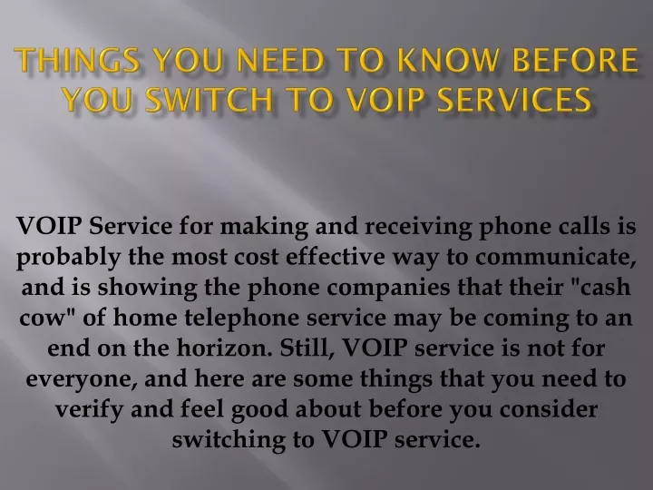 things you need to know before you switch to voip services n.