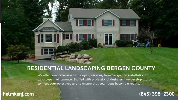 residential landscaping bergen county n.