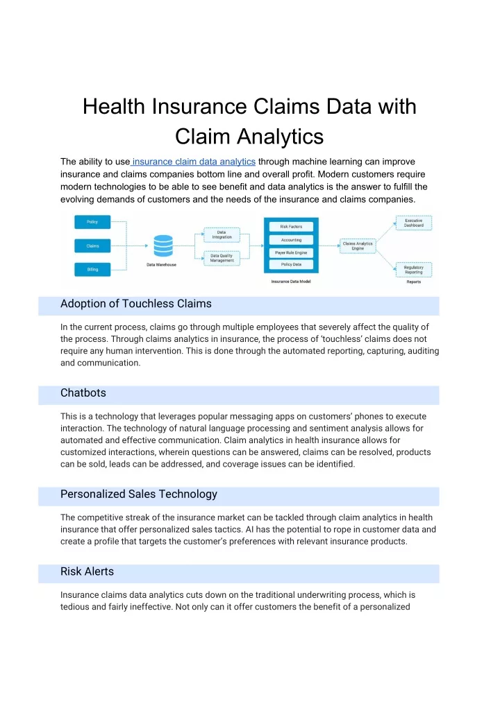 PPT - Insurance Claims Data with Claim Analytics ...