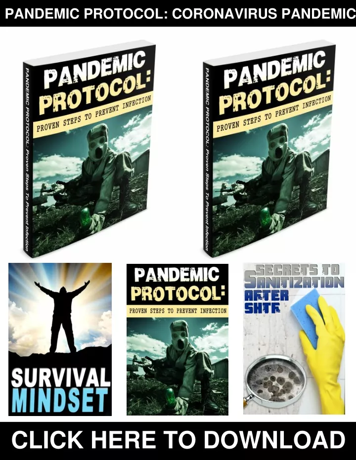 pandemic protocol coronavirus pandemic n.