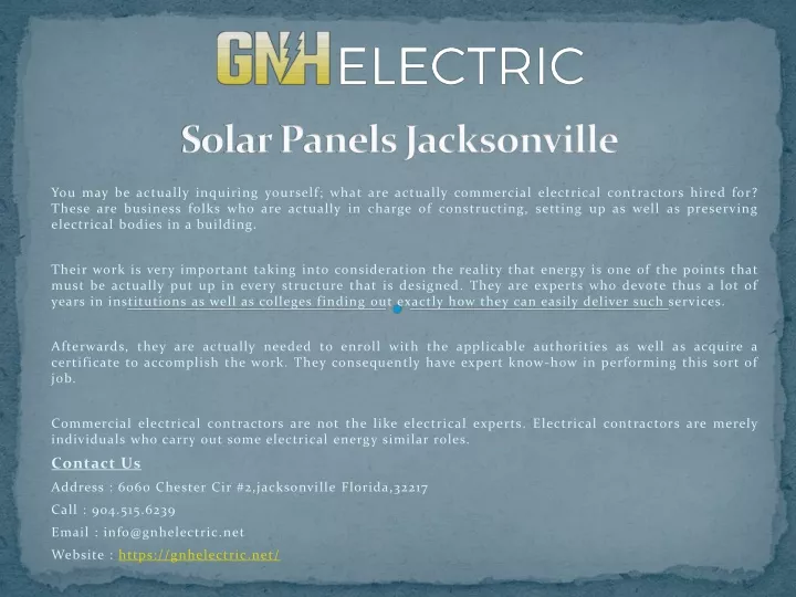 solar panels jacksonville n.