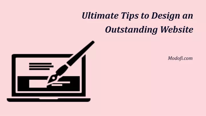 ultimate tips to design an outstanding website n.