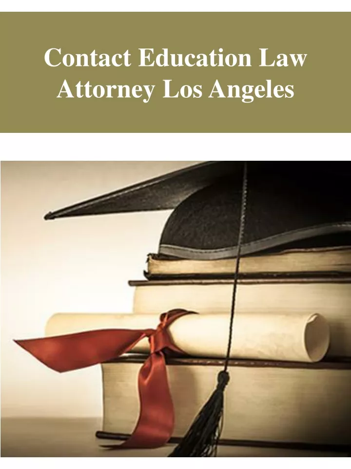 contact education law attorney los angeles n.