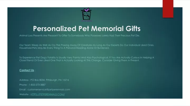 personalized pet memorial gifts n.