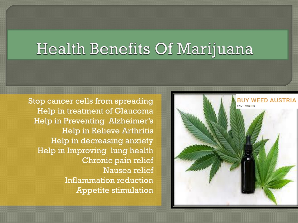 PPT - Discover the Health Benefits Of Marijuana PowerPoint Presentation ...