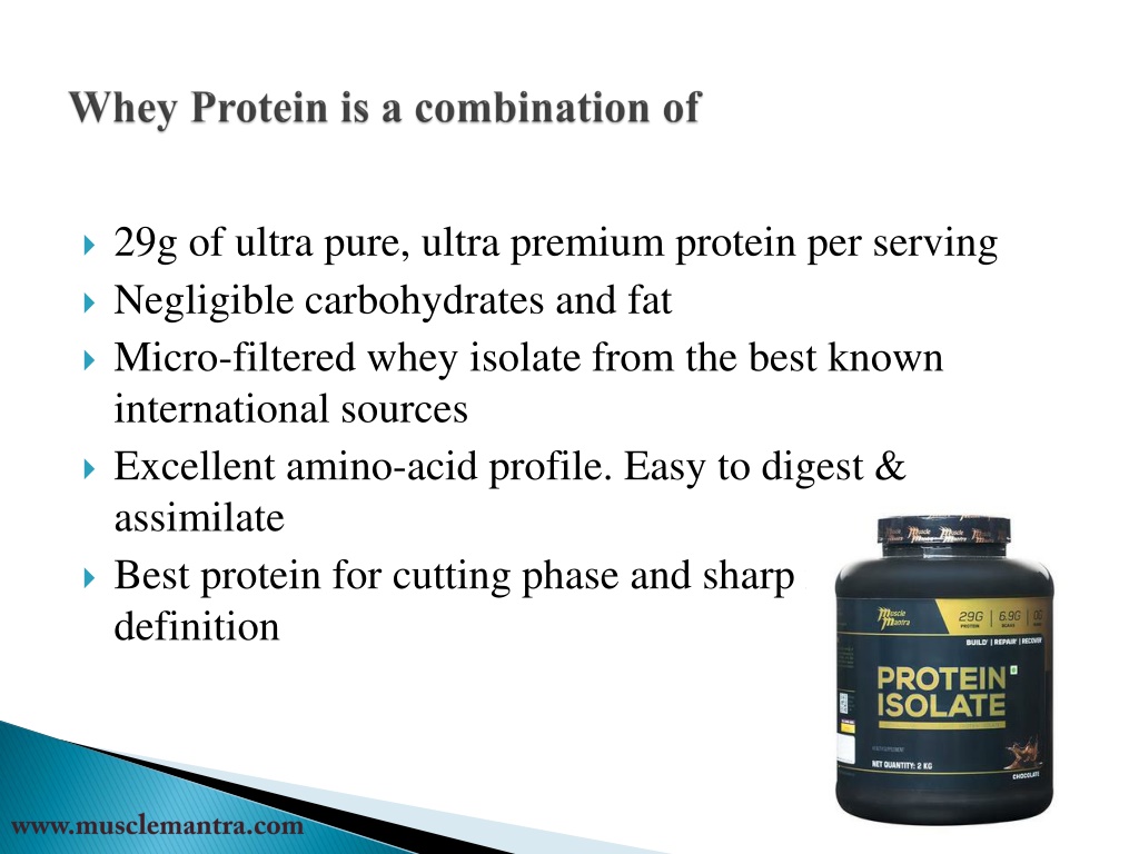 PPT - Key Benifits of Whey Protein Isolate PowerPoint Presentation ...