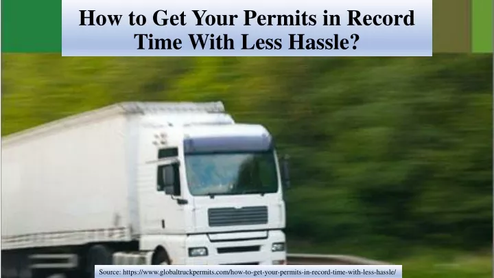 how to get your permits in record time with less hassle n.