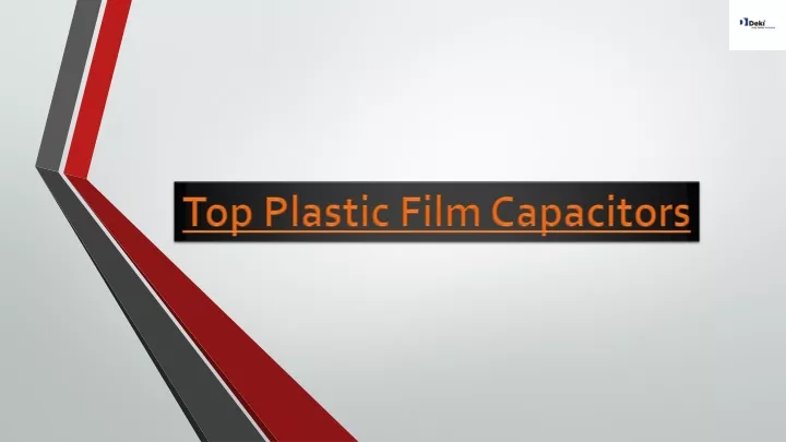 top plastic film capacitors n.