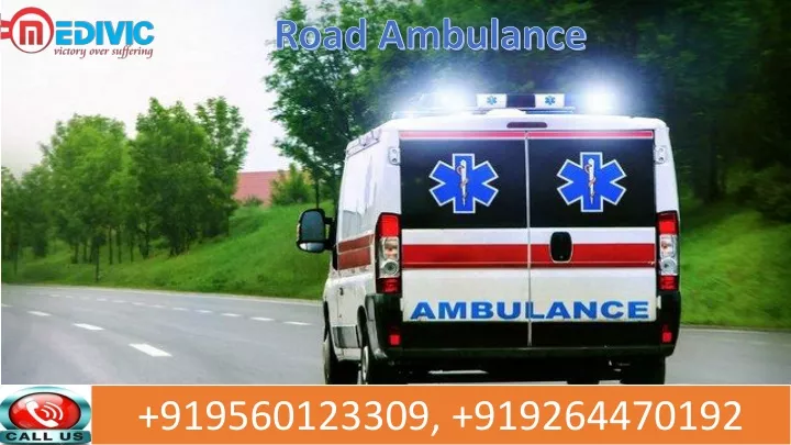 road ambulance n.