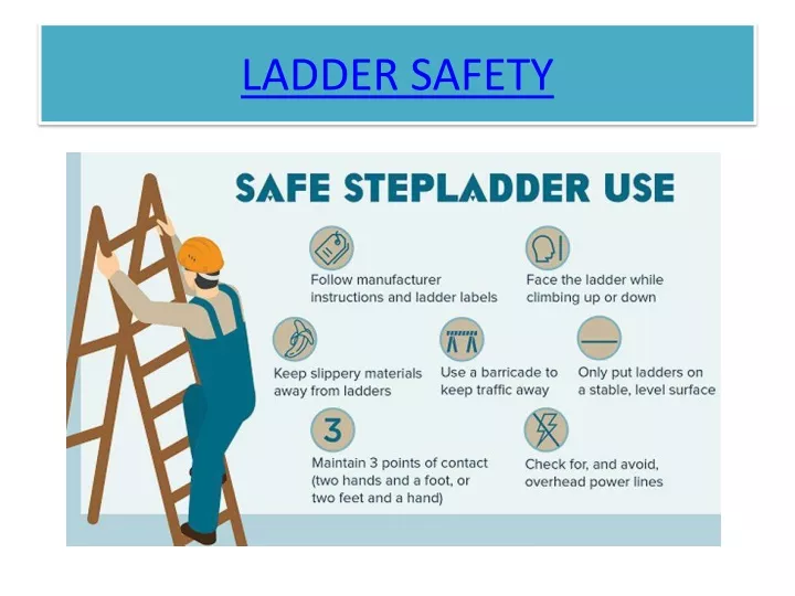 ladder safety n.
