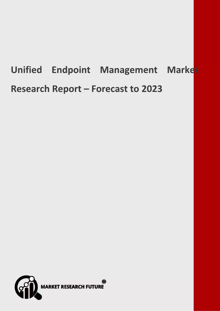unified endpoint management market research n.