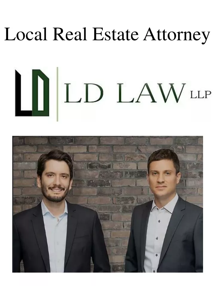 local real estate attorney n.
