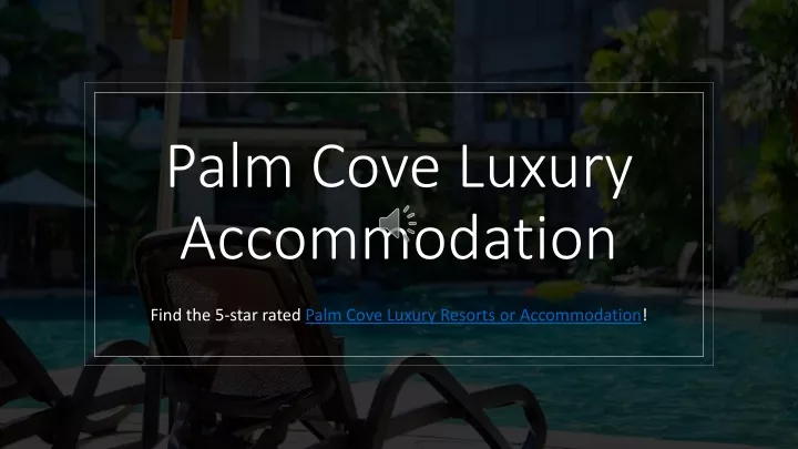 palm cove luxury accommodation n.