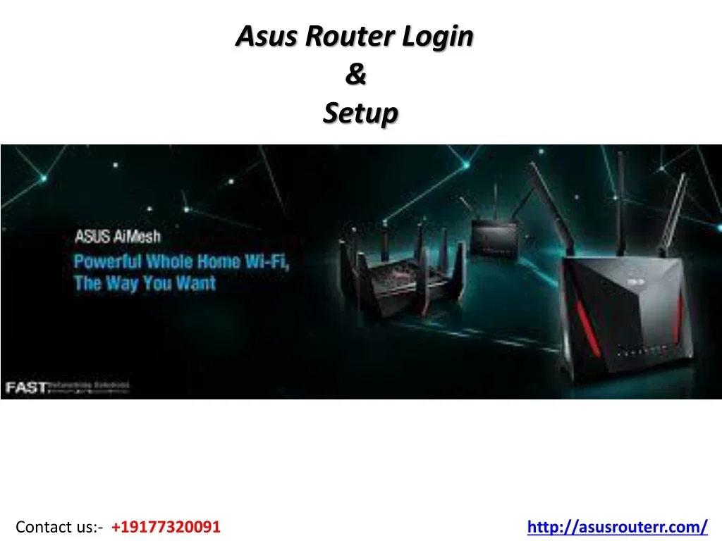 Asus Router Raptor Login PPT - Asus Router Login & Setup PowerPoint Presentation, free download ...