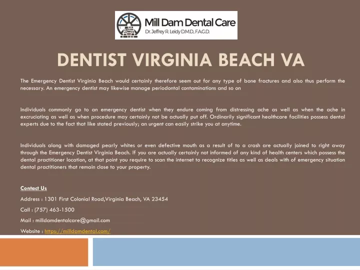 dentist virginia beach va n.