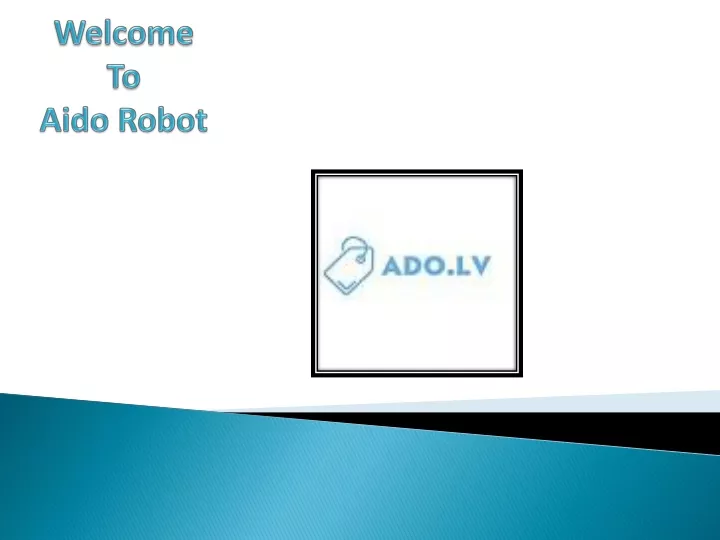 welcome to aido robot n.