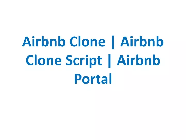airbnb clone airbnb clone script airbnb portal n.