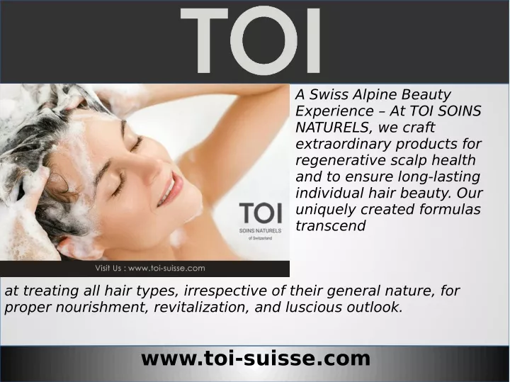 a swiss alpine beauty experience at toi soins n.