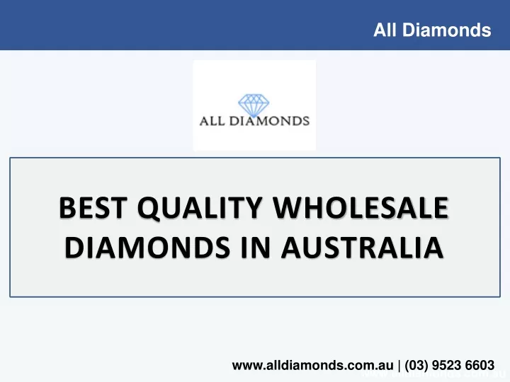 best quality wholesale diamonds in australia n.