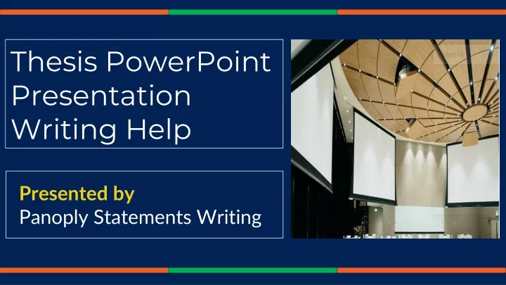 thesis powerpoint presentation writing help n.