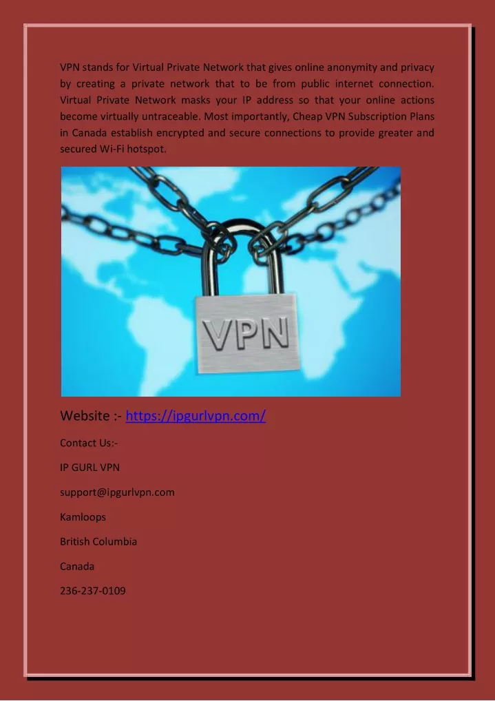 vpn stands for virtual private network that gives n.