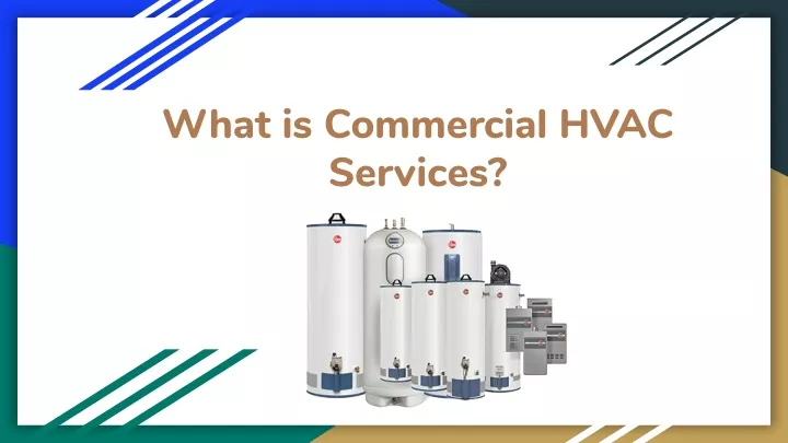 what is commercial hvac services n.