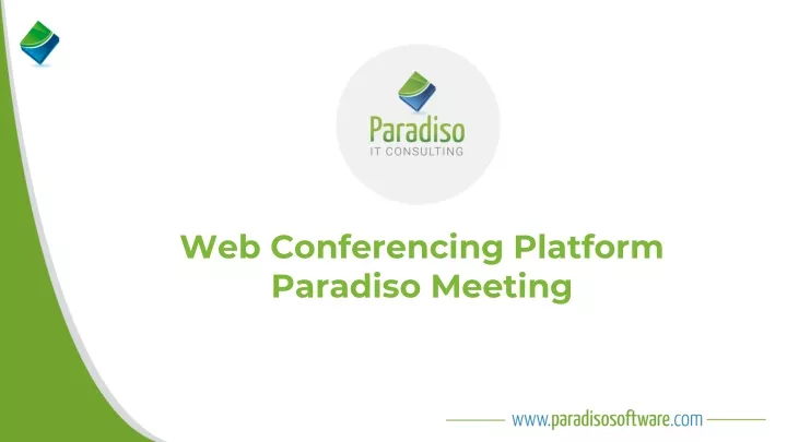 web conferencing platform paradiso meeting n.
