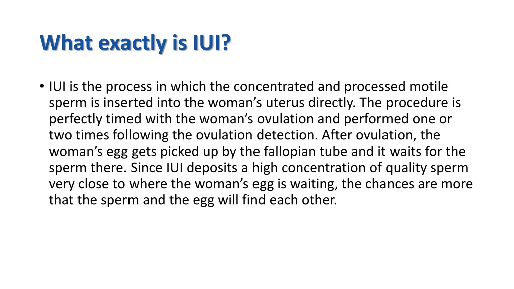 Ppt What Is The Difference Between Iui And Ivf Powerpoint Presentation Id9923770 