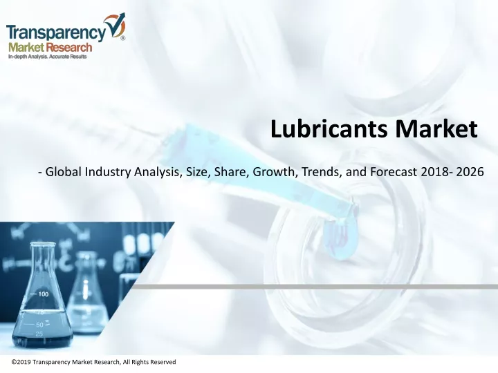 lubricants market n.