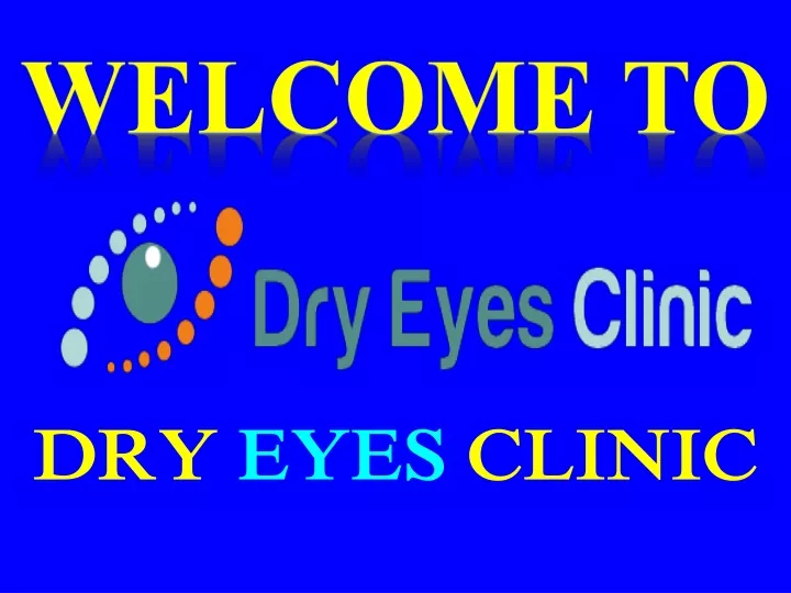 dry eyes clinic n.