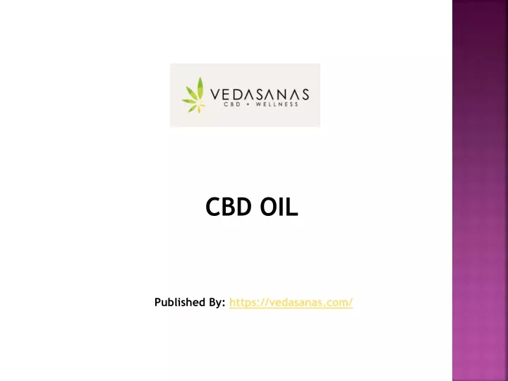 cbd oil published by https vedasanas com n.