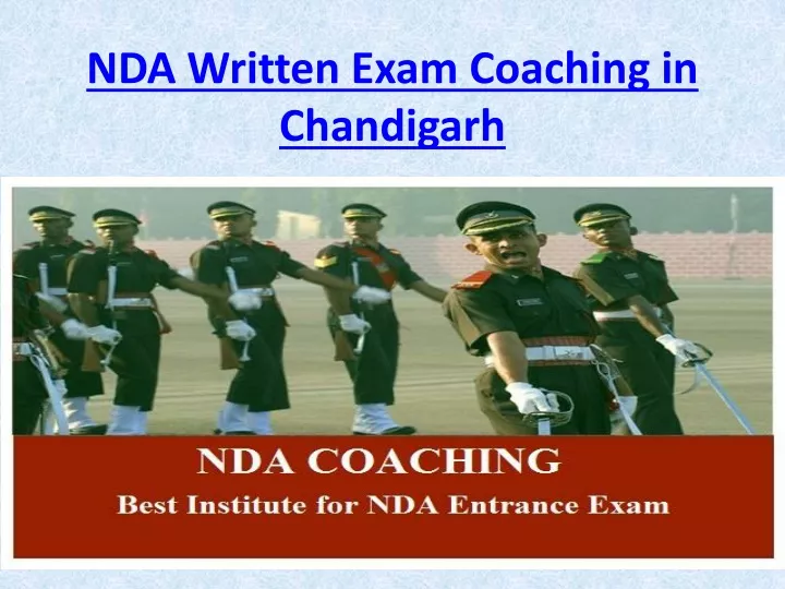 nda written exam coaching in chandigarh n.