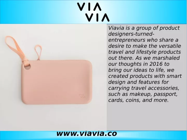viavia is a group of product designers turned n.