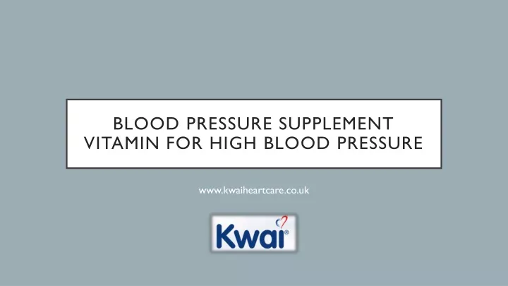 blood pressure supplement vitamin for high blood pressure n.