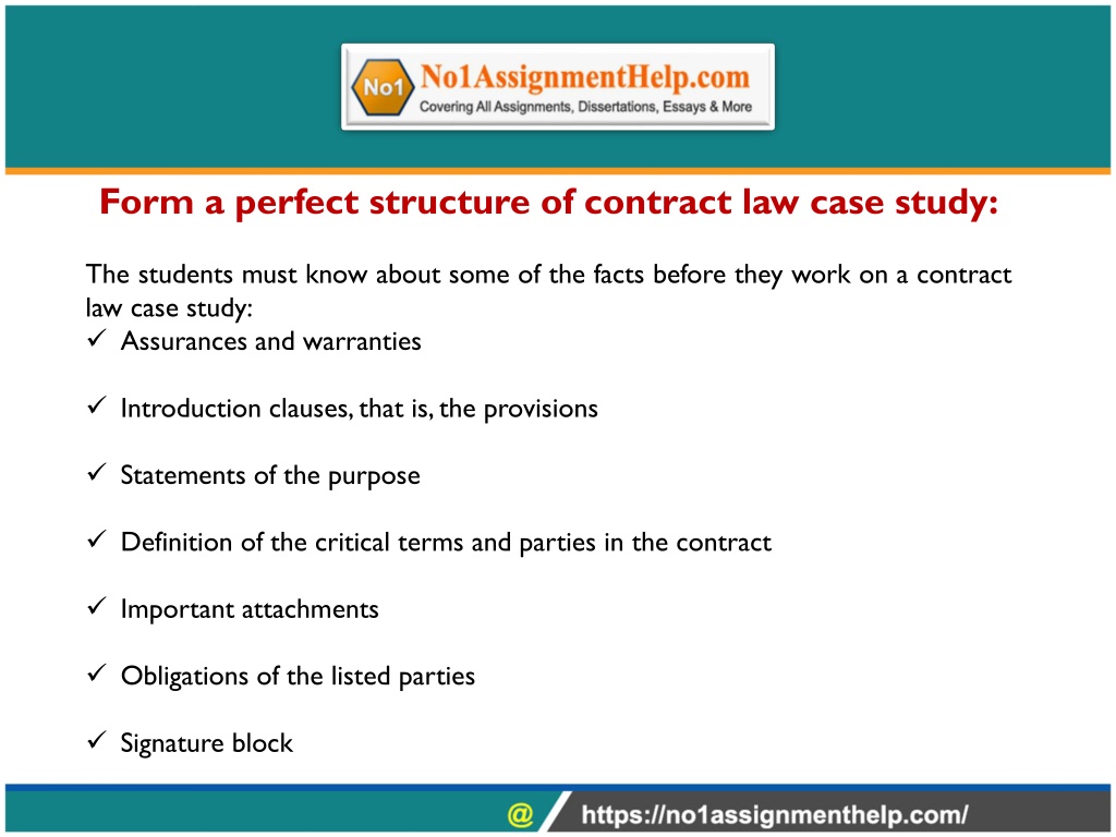 contract law case study ppt