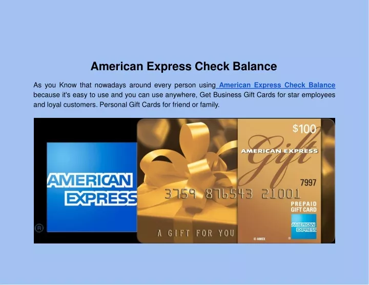 american express check balance n.