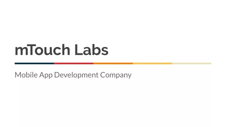 mtouch labs n.