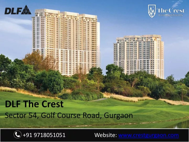 dlf the crest sector 54 golf course road gurgaon n.