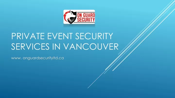 private event security services in vancouver n.