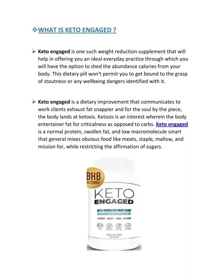 what is keto engaged n.