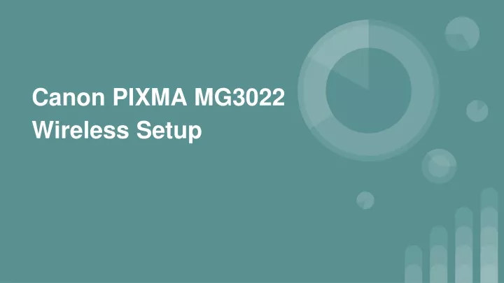 canon pixma mg3022 wireless setup n.