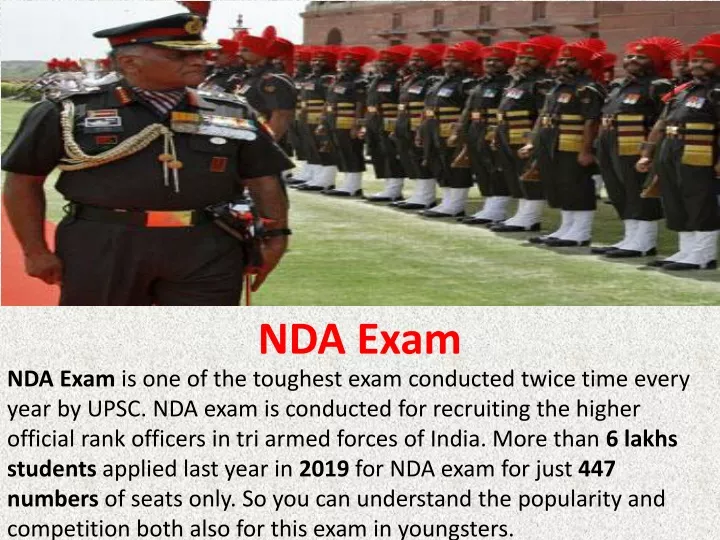 nda exam is one of the toughest exam conducted n.