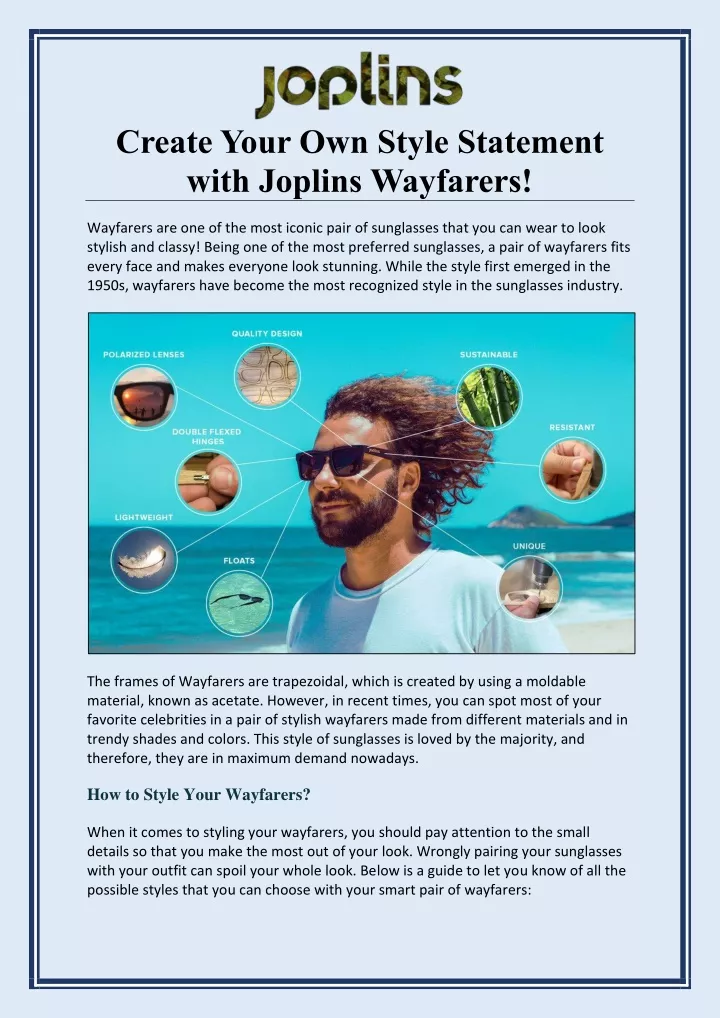 create your own style statement with joplins n.
